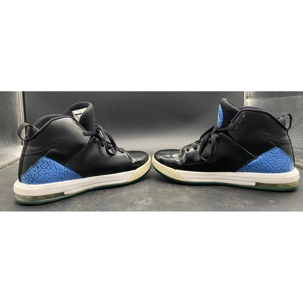 Jordan Flight Origin 2 Mens Black Sport Blue Basketball Shoes 705077-008 Size 11